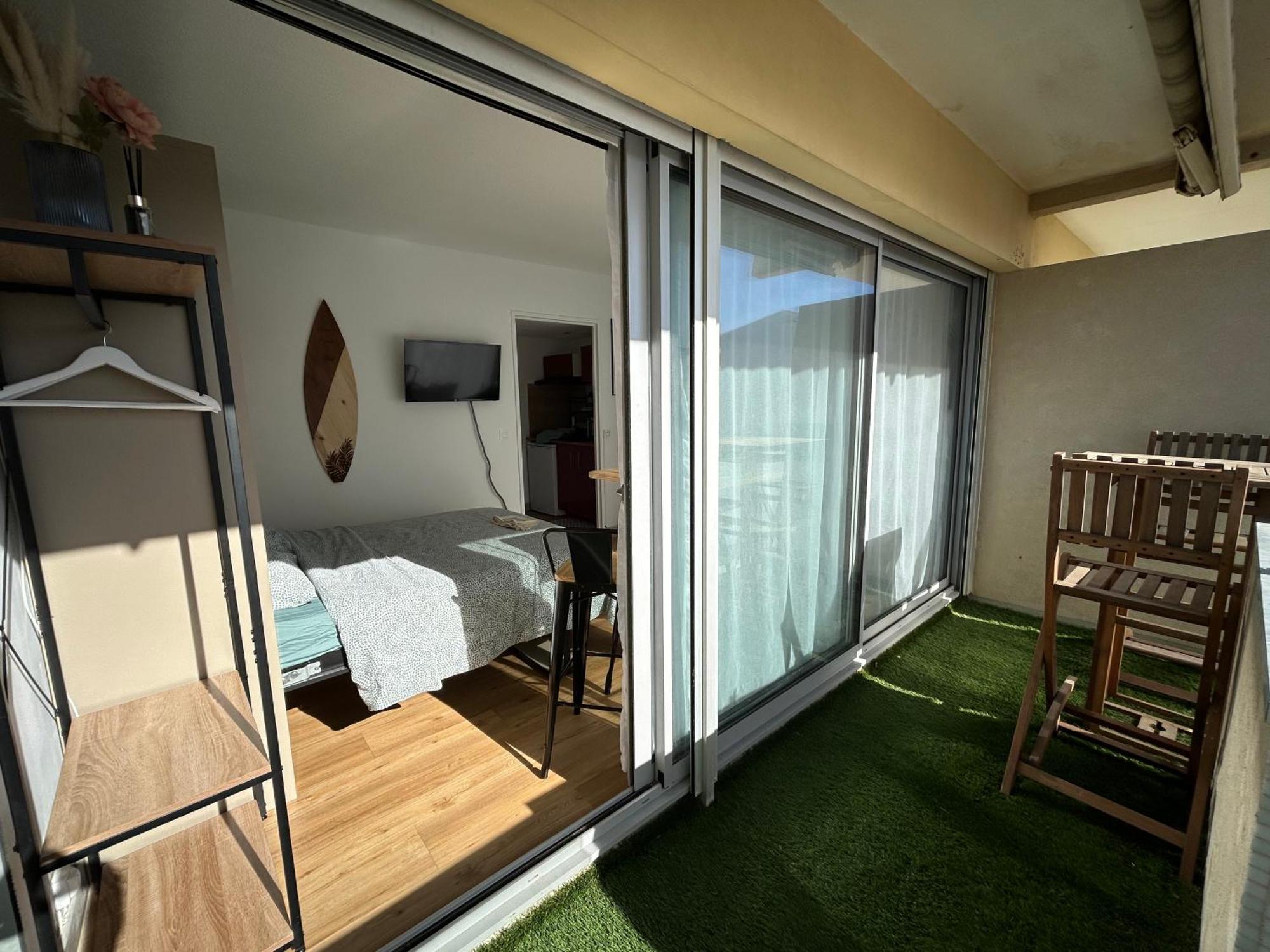 Cosy Studio Avec Vue Sur L'Ocean Lacanau Εξωτερικό φωτογραφία